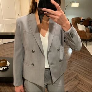 Banana Republic gray blazer